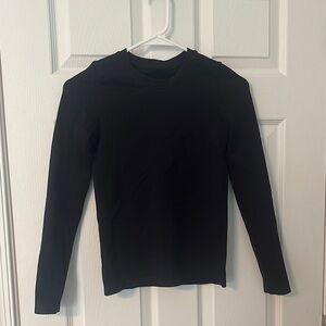 Black Long Sleeve Top